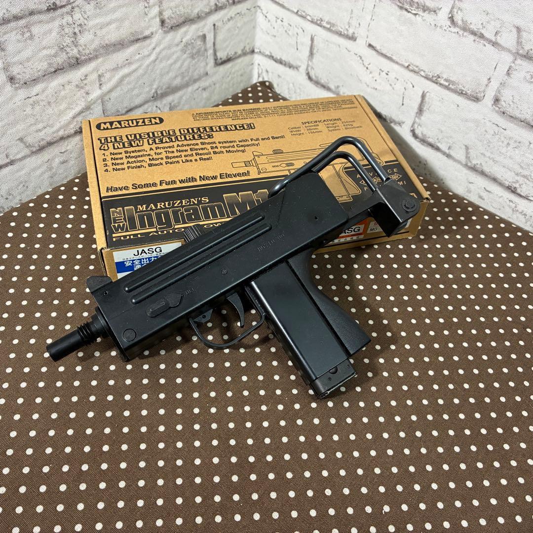 MARUZEN イングラム M11 ガスガン フルオート 箱付き