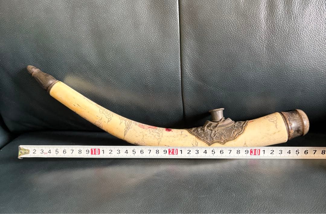 アンティーク 阿片 煙管 アヘンパイプ 煙管筒 中国骨董 中国古玩 古美術