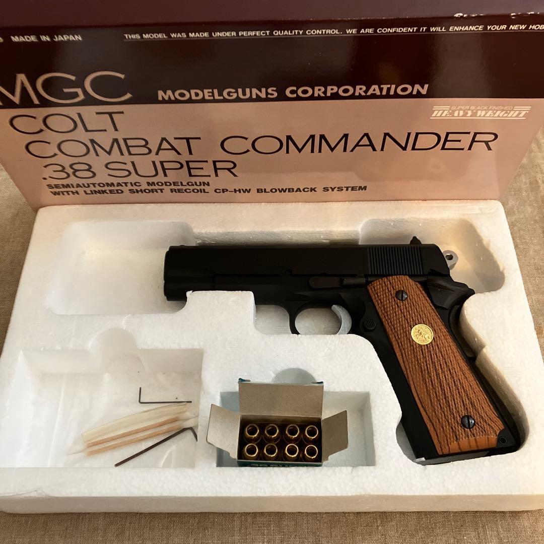 MGC コルト コンバットコマンダー .38 SUPER　モデルガン　未使用箱付