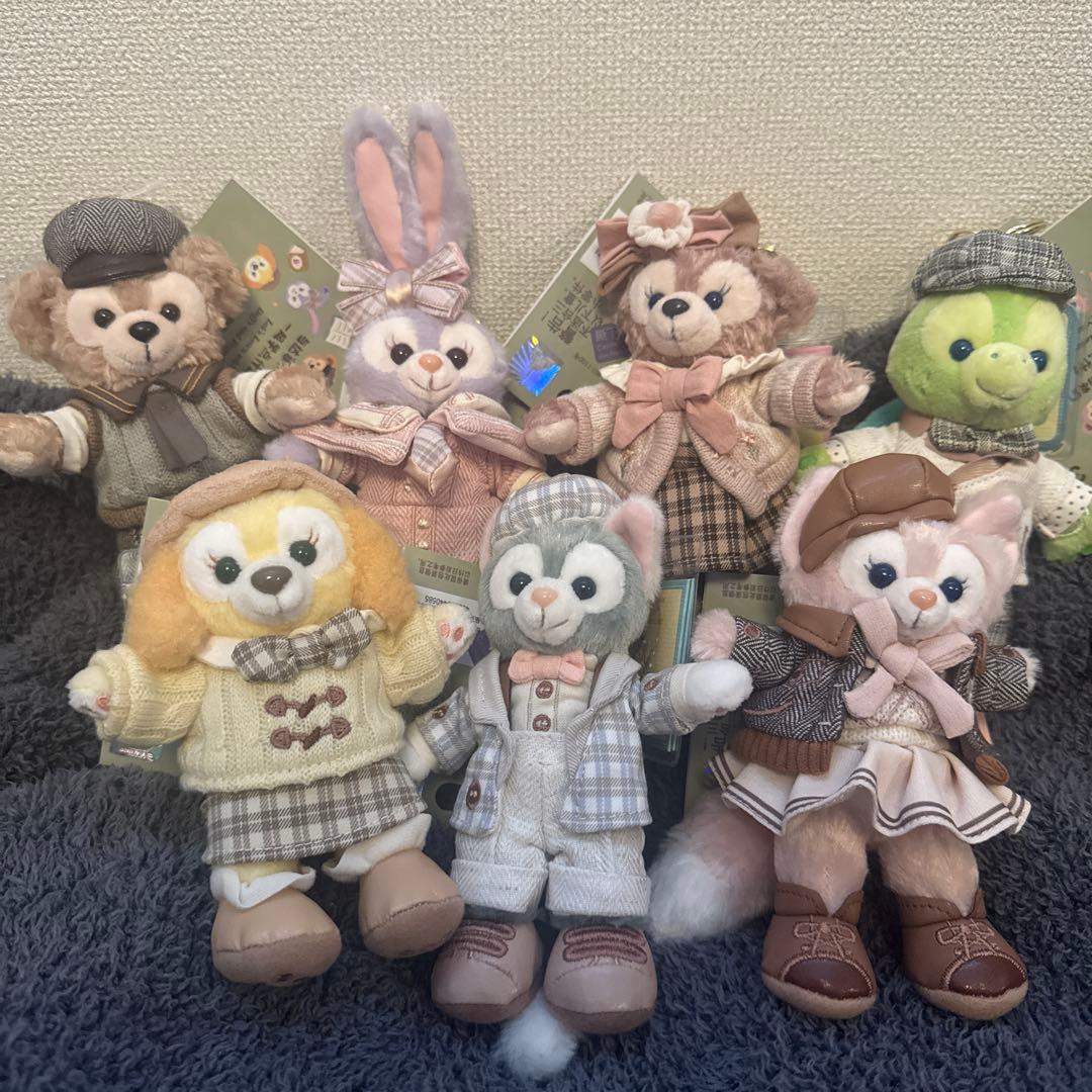 上海ディズニー 宿泊者限定 ダッフィー＆フレンズ ぬいぐるみセット