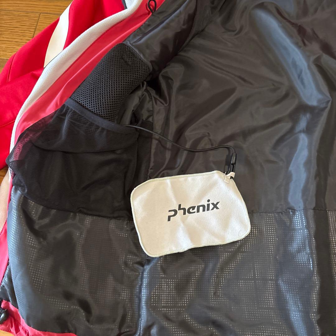 phenix ミドルジャケット 赤 Lサイズ