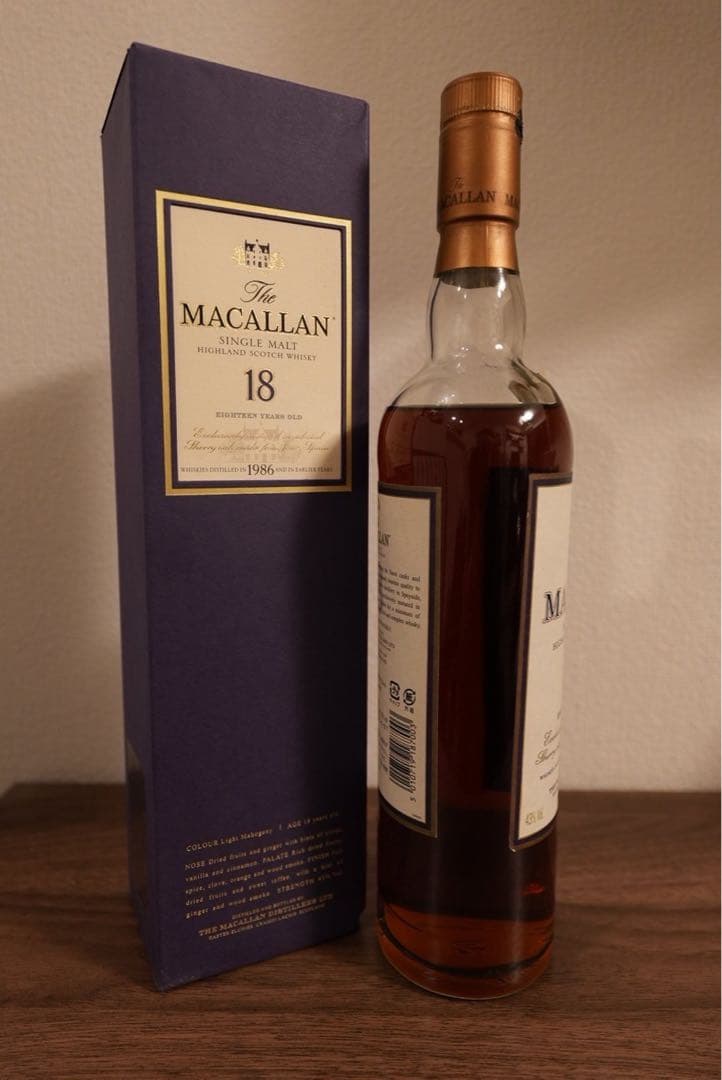 ザ・マッカラン　18年　1986年