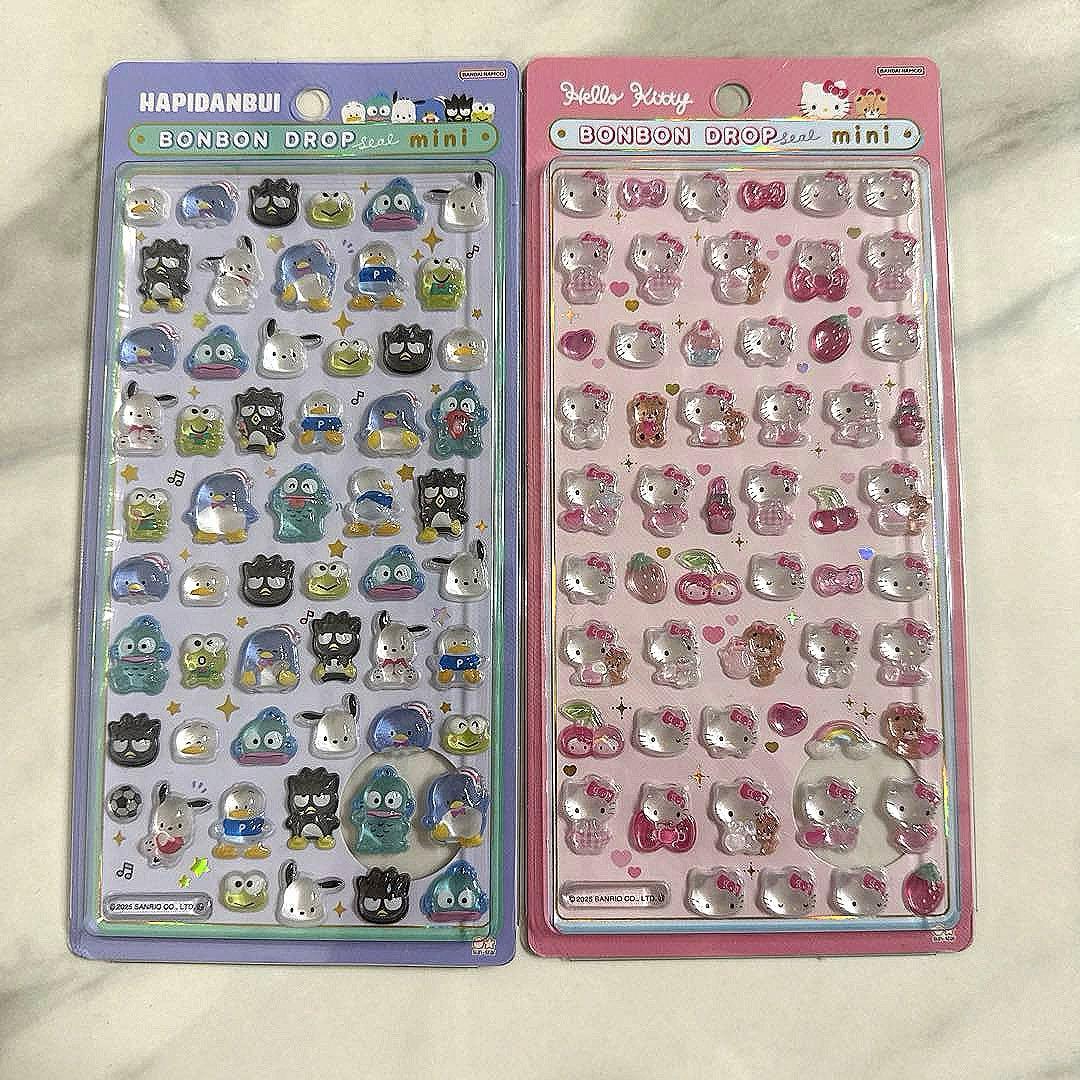 【正規品】ボンボンドロップシール　ミニ　コンプリートセット　サンリオ　ディズニー