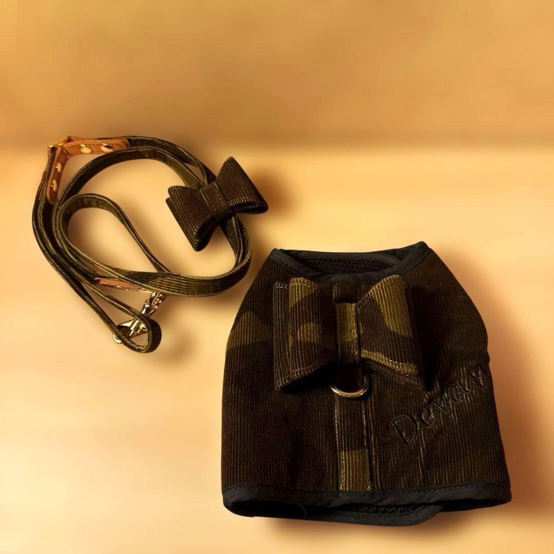 Devan リボンハーネス コーデュロイ 迷彩柄 カモフラ　限定品　Ｓサイズ