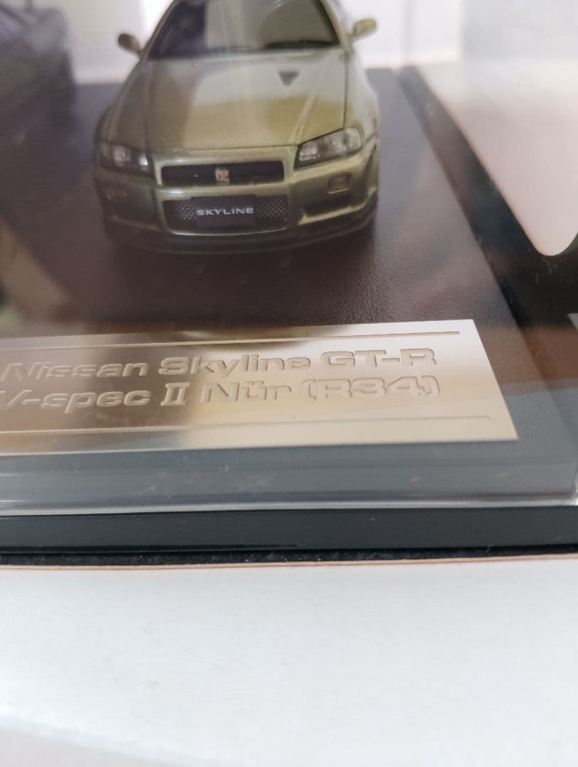 hpi MIRAGE スカイライン GT‐R ニュル R34 ミニカー　1/43