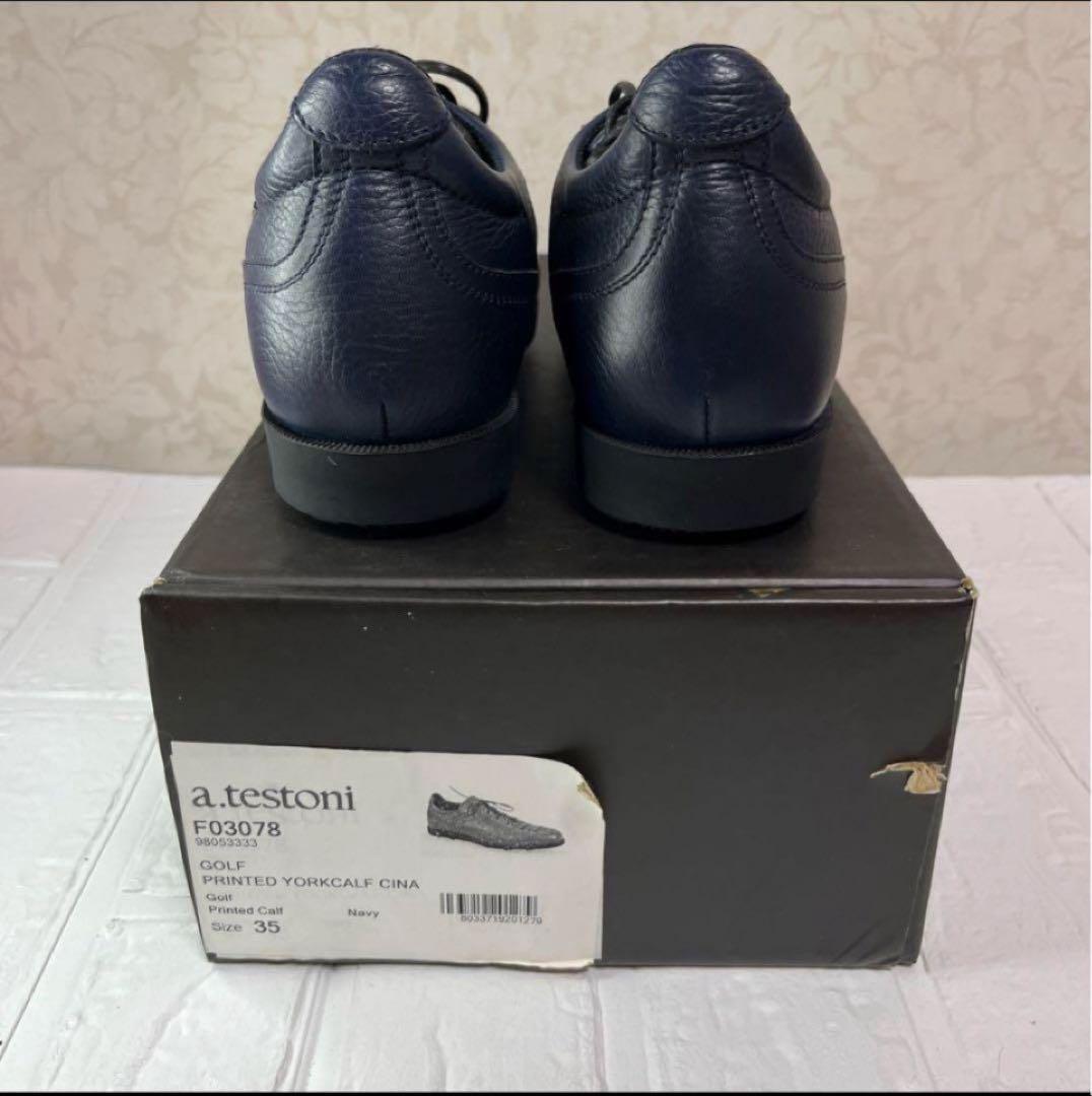 ❤️アテストーニ　高級ゴルフシューズ　新品　22センチ　定価10万超え　お買い得❤️