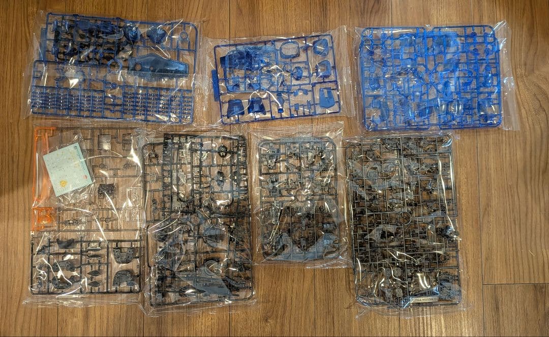 MG ガンダムver.3　MGグフ(クリアカラー)　純正デカール付セット