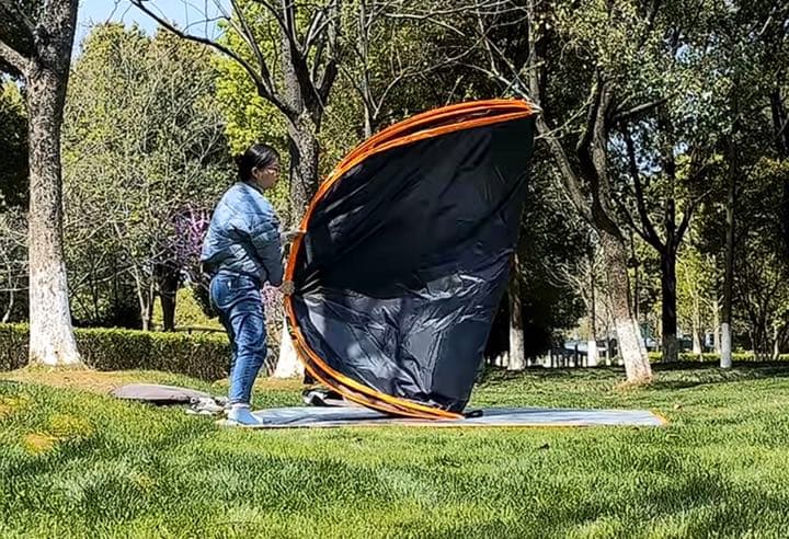 ワンタッチテント