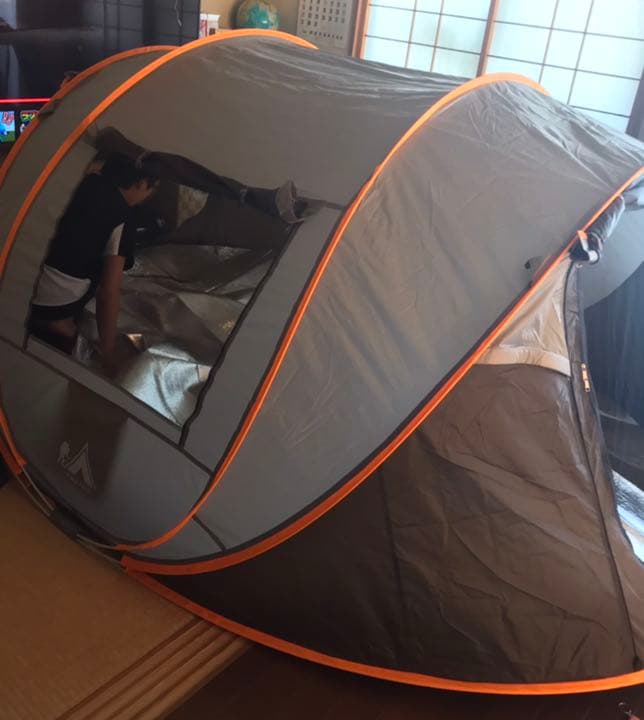 ワンタッチテント