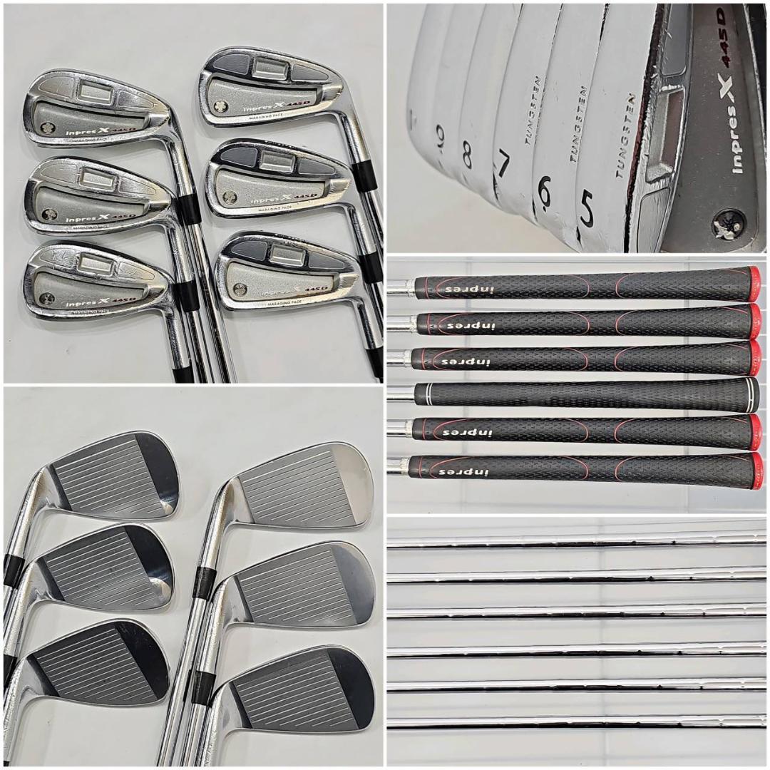 メンズ右利き初心者用　ヤマハ　インプレス　ゴルフクラブセット　K-2732