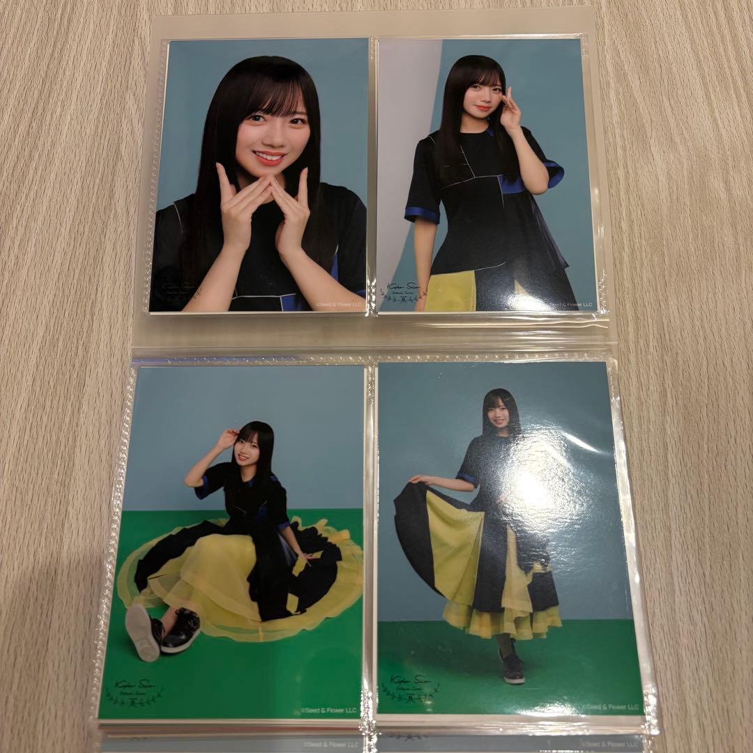 日向坂46 齊藤京子 過去衣装ランダム生写真 44種コンプ