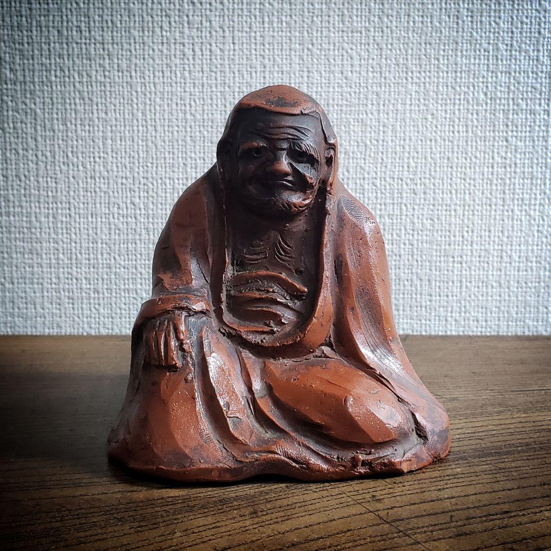 達磨　達磨大師　だるま　焼き物　人形　大正ロマン