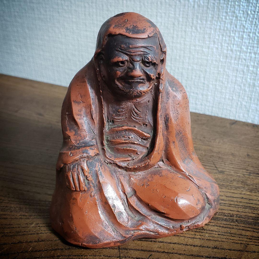 達磨　達磨大師　だるま　焼き物　人形　大正ロマン