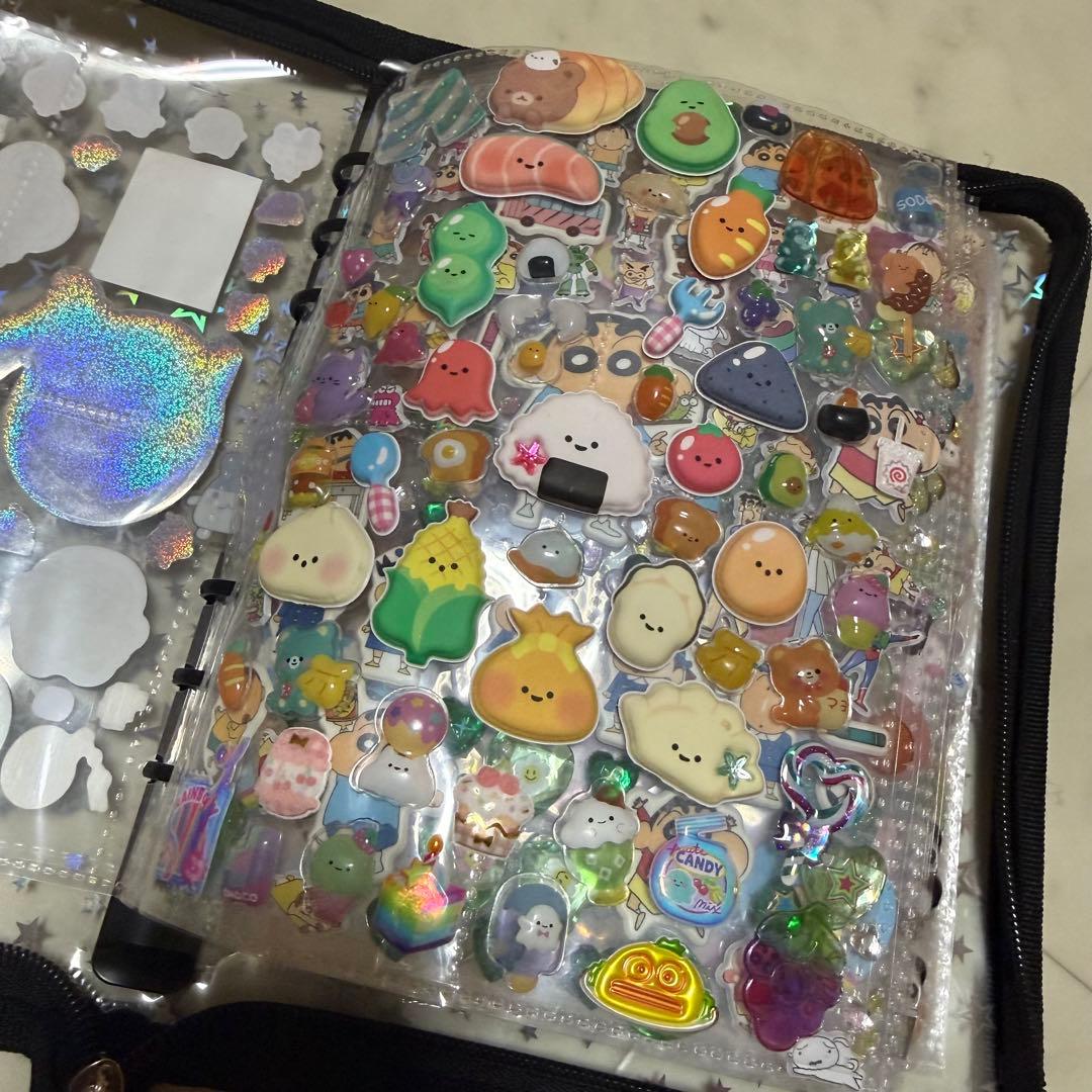 ボンボンドロップシール　大量シール帳！完成品　ウォーターシール　たまごっち　平成