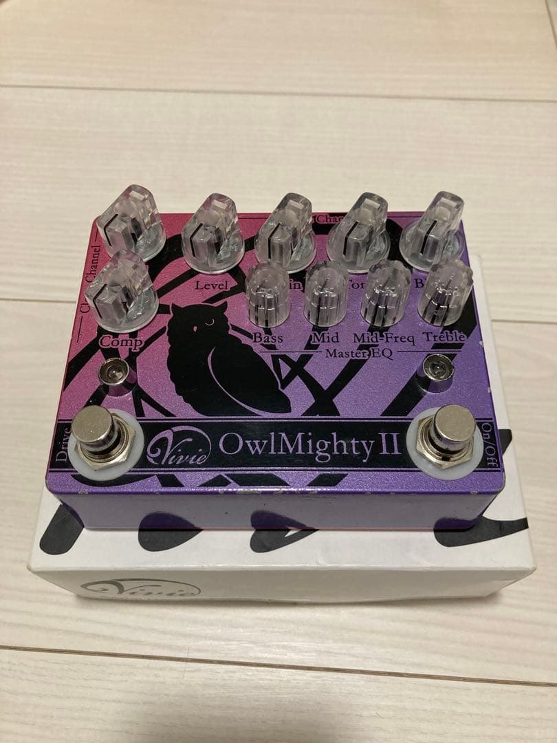 【現在廃盤】Vivie OwlMighty II ベースエフェクター