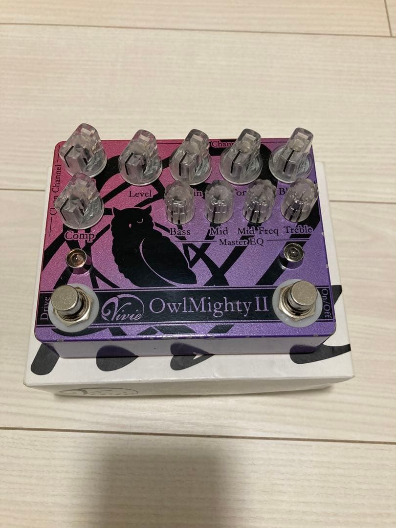 【現在廃盤】Vivie OwlMighty II ベースエフェクター