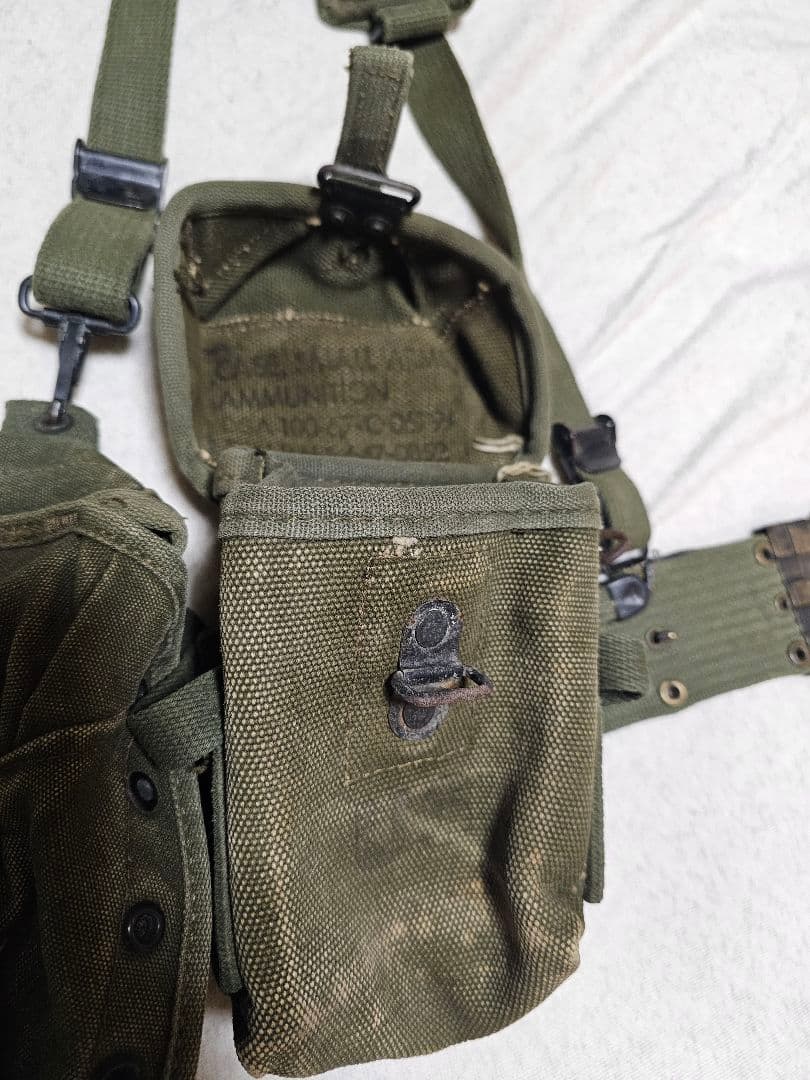 【実物】ベトナム戦争 m1956装備セット