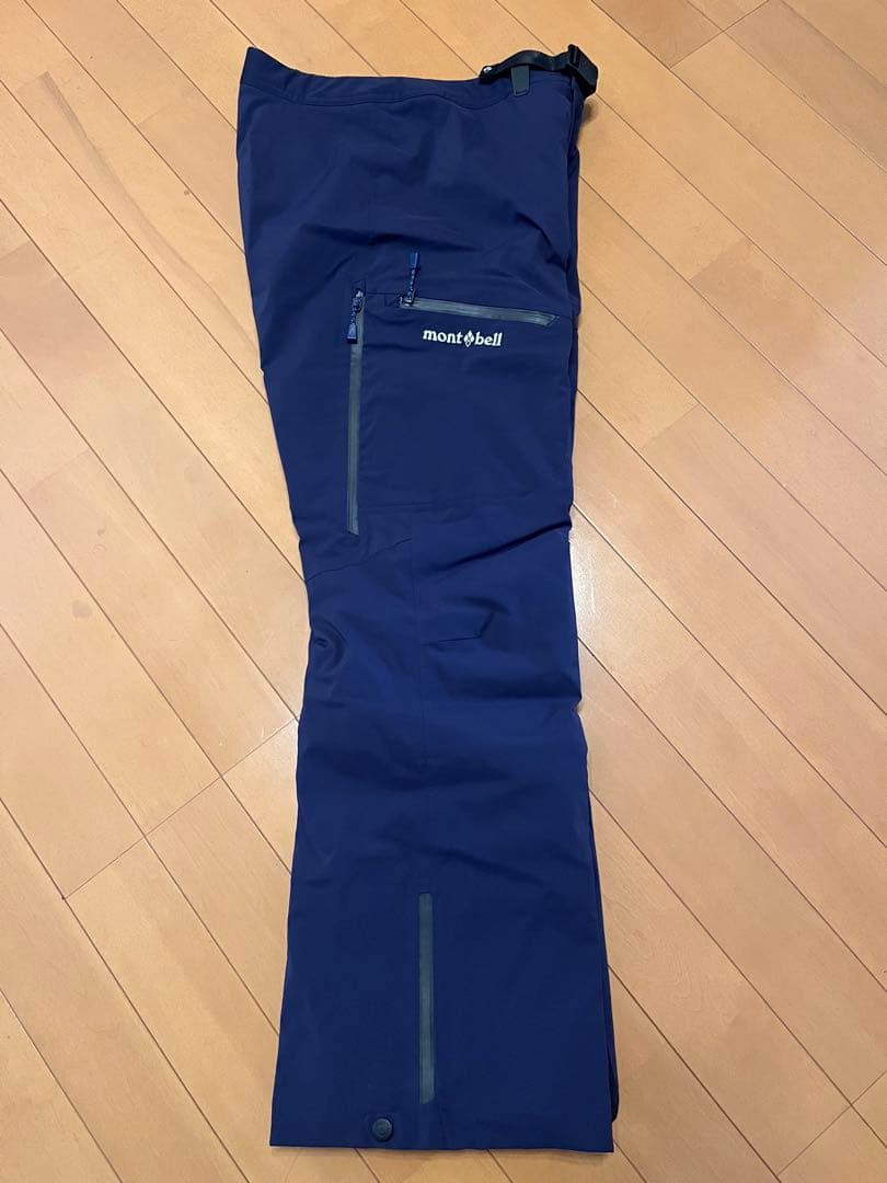 mont-bell パウダーグライドパンツ　ネイビー　レディース　S size