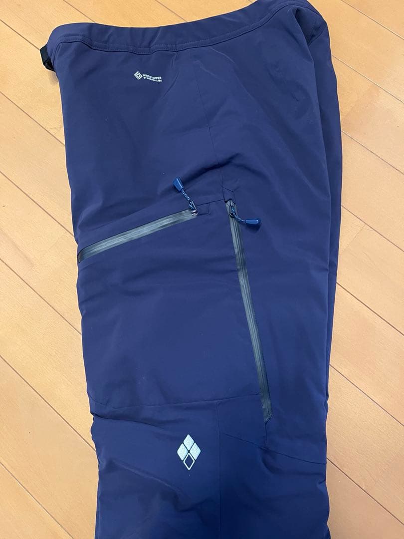 mont-bell パウダーグライドパンツ　ネイビー　レディース　S size
