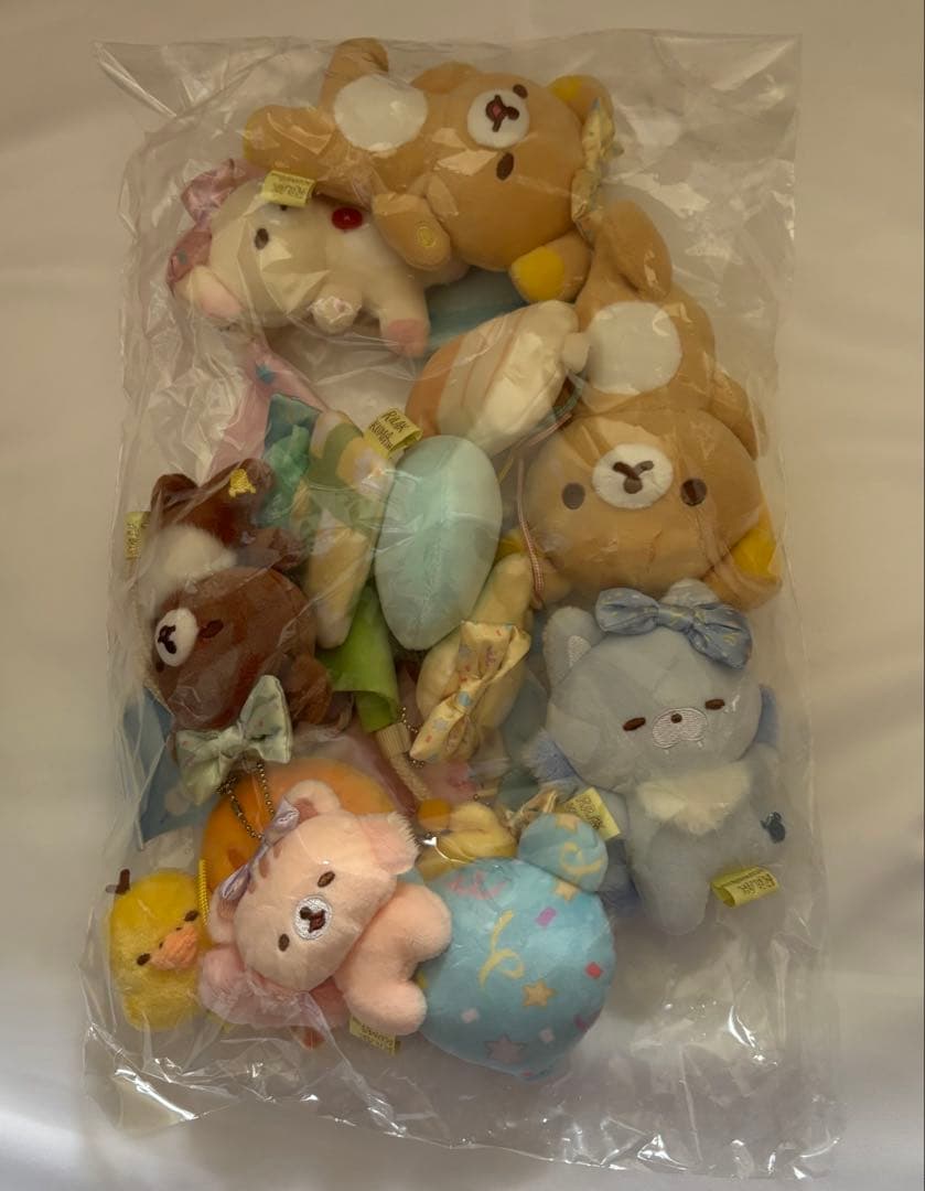 リラックマ 20周年記念限定 ぬいぐるみガーランド