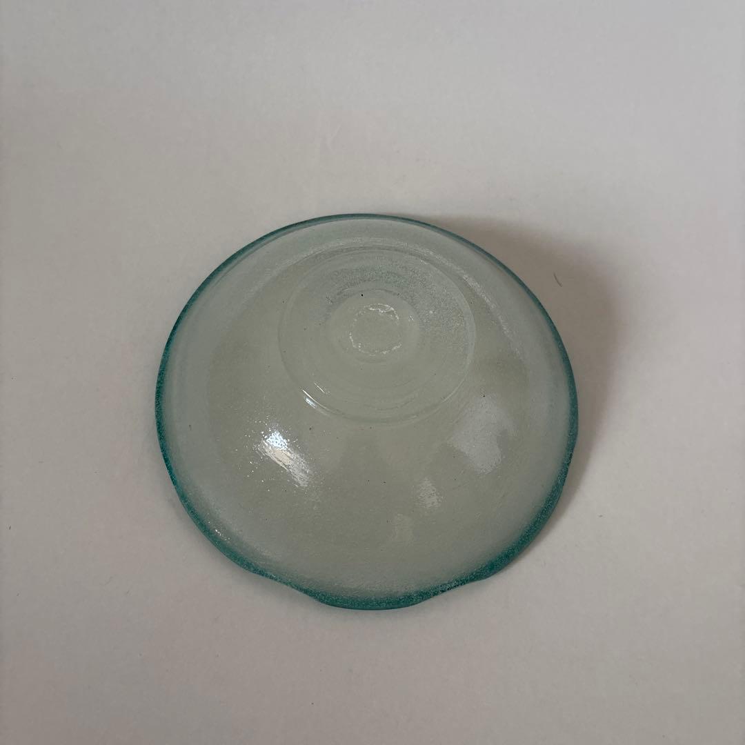 小谷眞三　倉敷ガラス　高台鉢　民藝