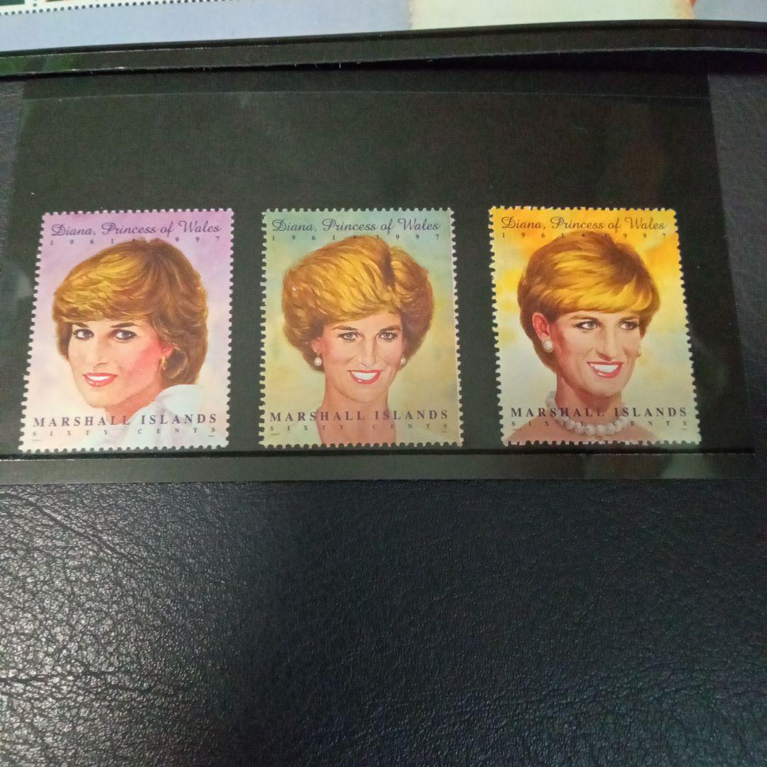 ダイアナ妃 切手セット