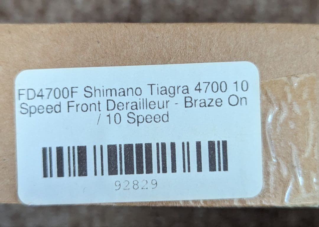 SHIMANO 10速 チェーン・ディレイラー・BBセット