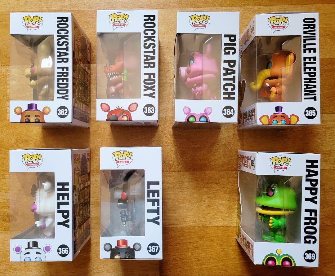 FUNKO POP　Five Nights at Freddy's　7体セット