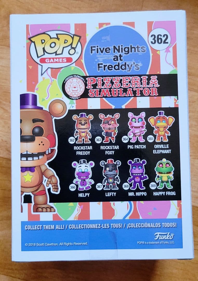 FUNKO POP　Five Nights at Freddy's　7体セット
