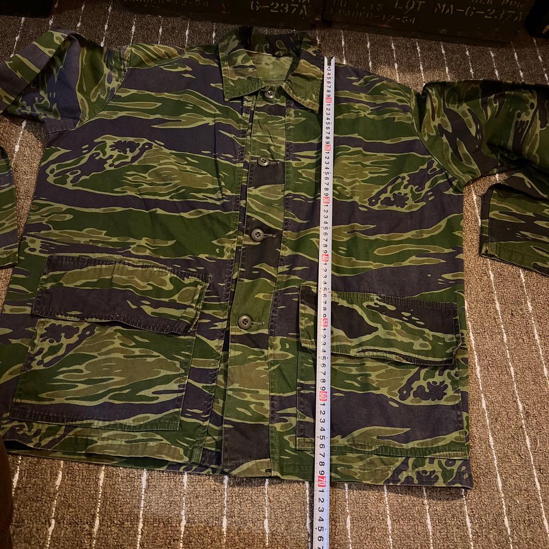 希少サイズ　当時物　ベトナム戦　タイガーストライプ　XL相当