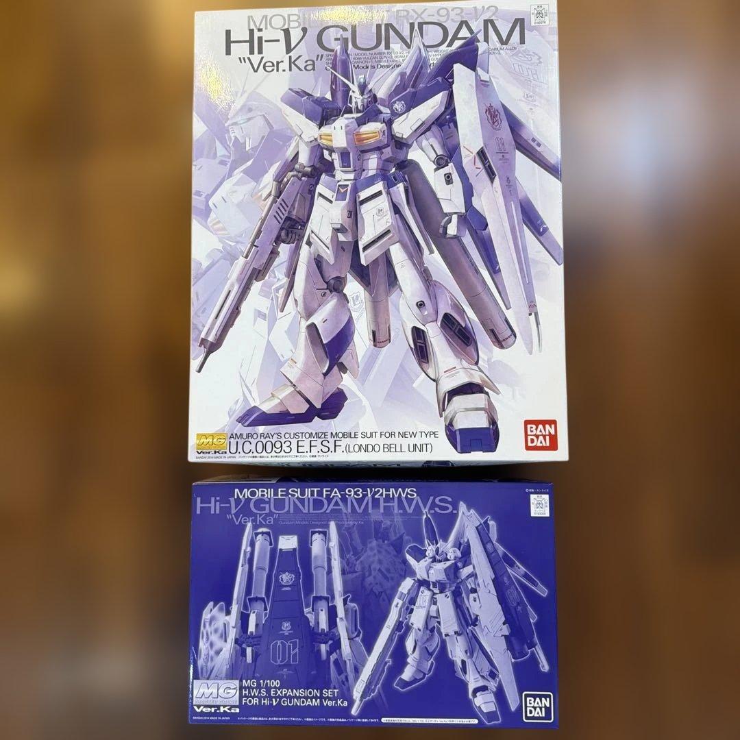 MG Hi-V ガンダムVer.Ka 1/100 HWSオプションセット