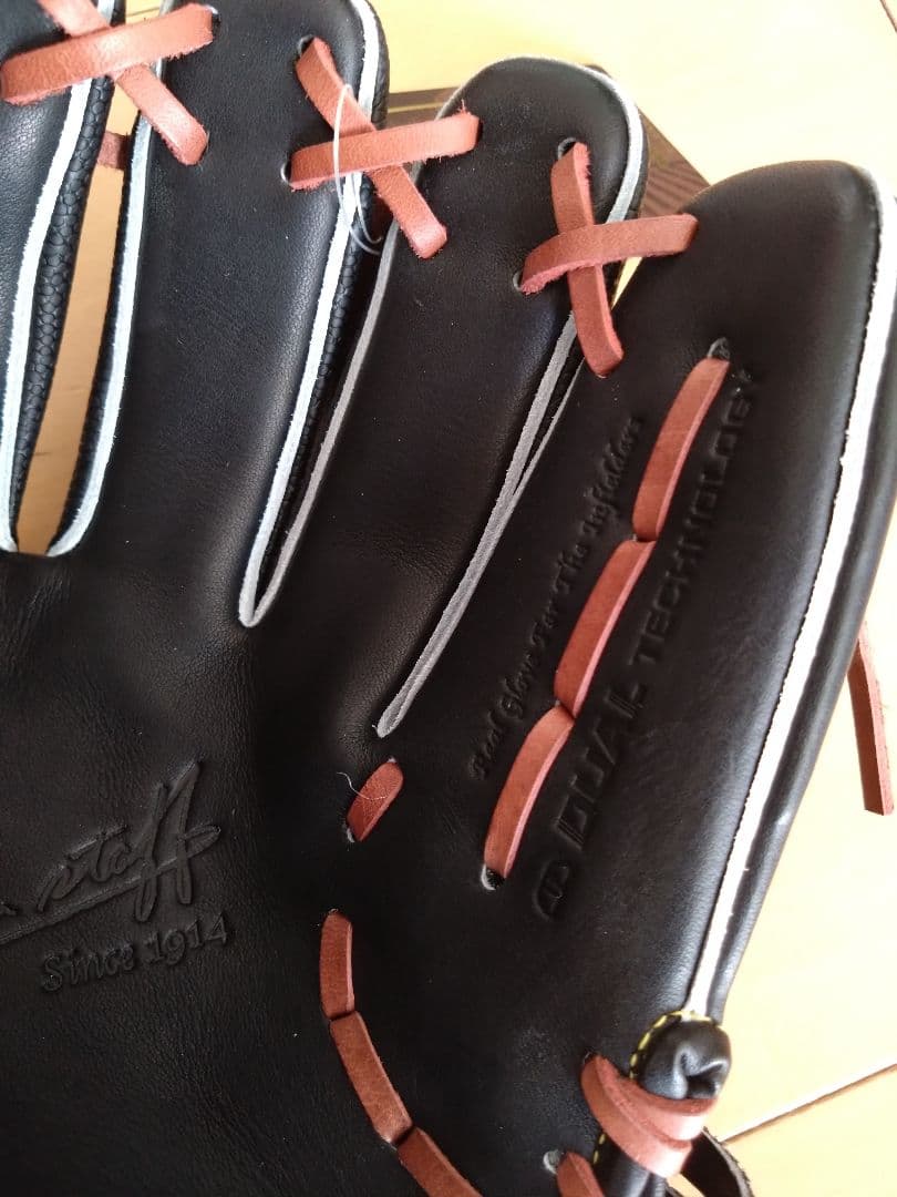 Wilson ウィルソン WBW101053 硬式内野手右投げ用　ブラックSS