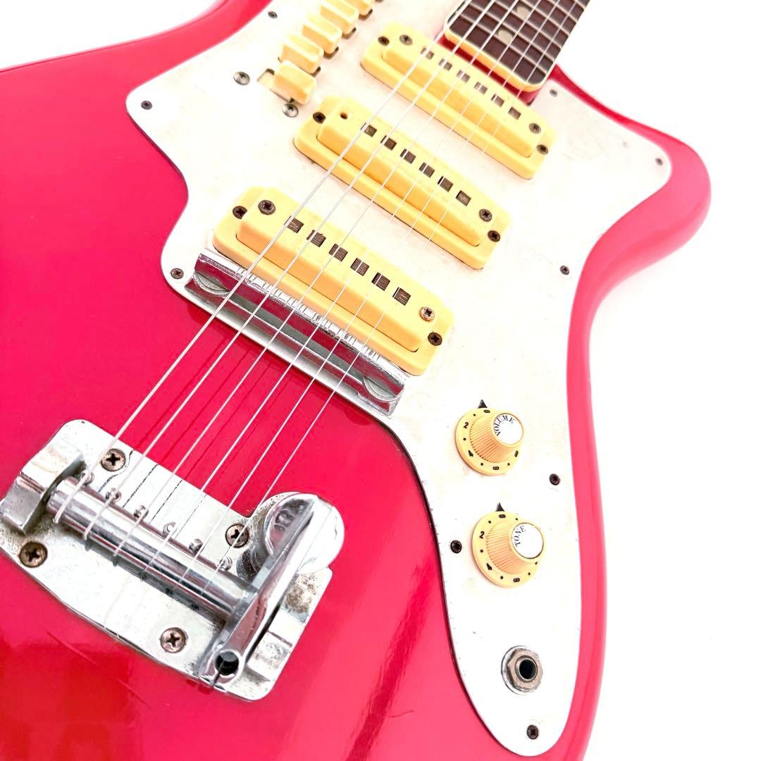 【希少】Pleasant SEL-220ビザールギター エレキギター プリザント