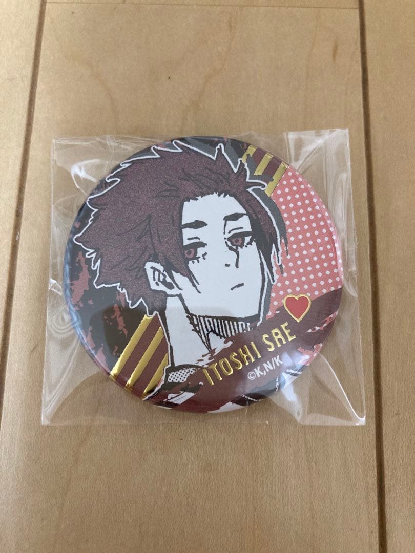 ブルーロック　バレンタイン缶バッジ　糸師冴