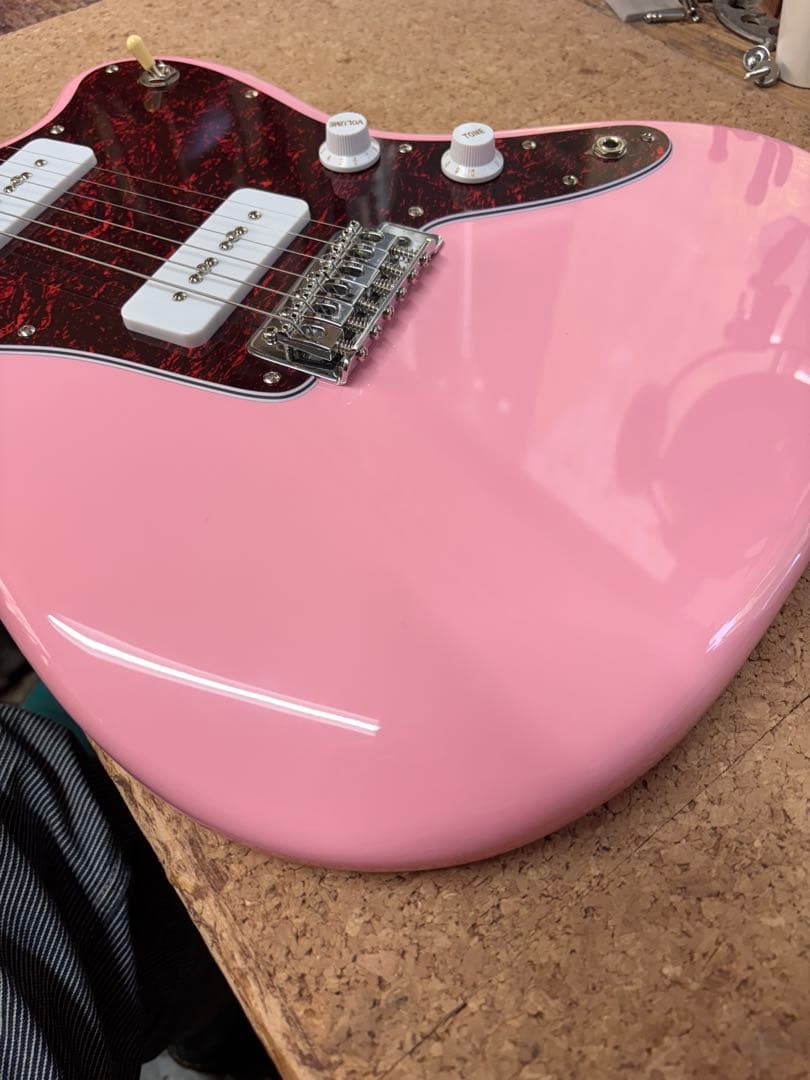 Bacchusバッカス / ジャズマスタータイプBJM-1-RSM ピンク