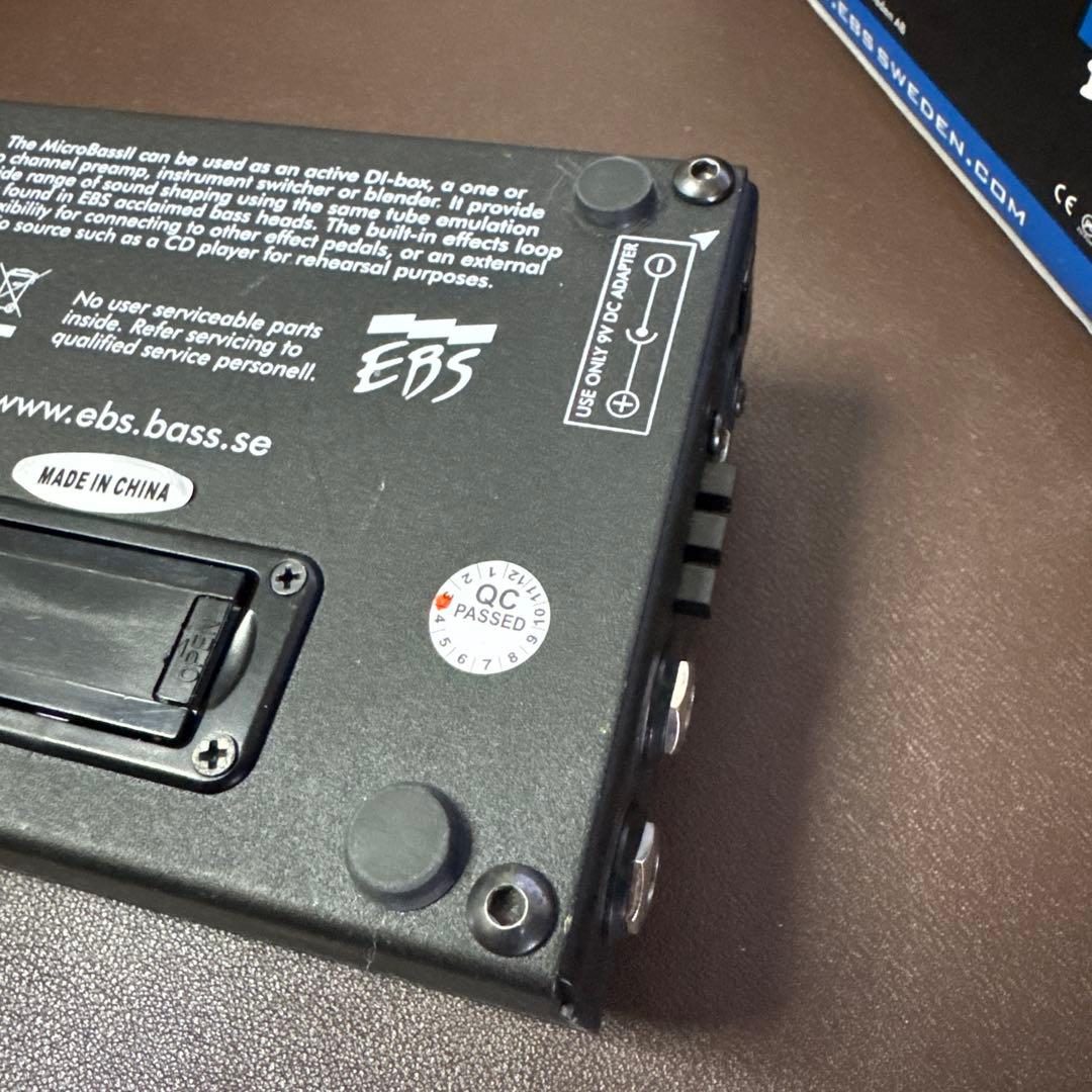 EBS MicroBass II ベースプリアンプ