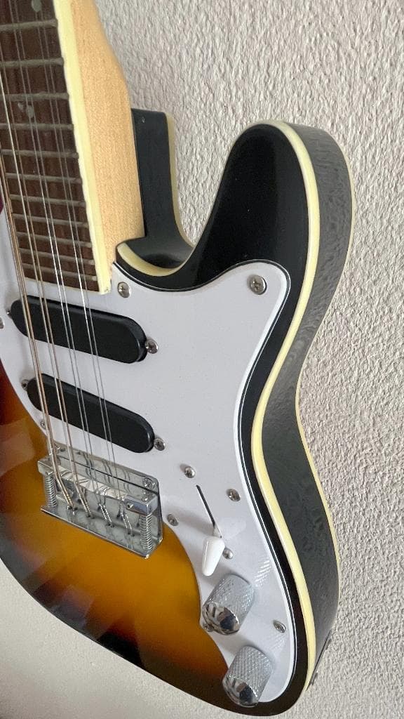 【カメ】エレキマンドリン ローズウッド指板（ソリッドボディ）