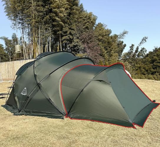 ラスト1点！ M-⑭ 【訳あり】「G-TENT-M」専用 拡張テント カーキ