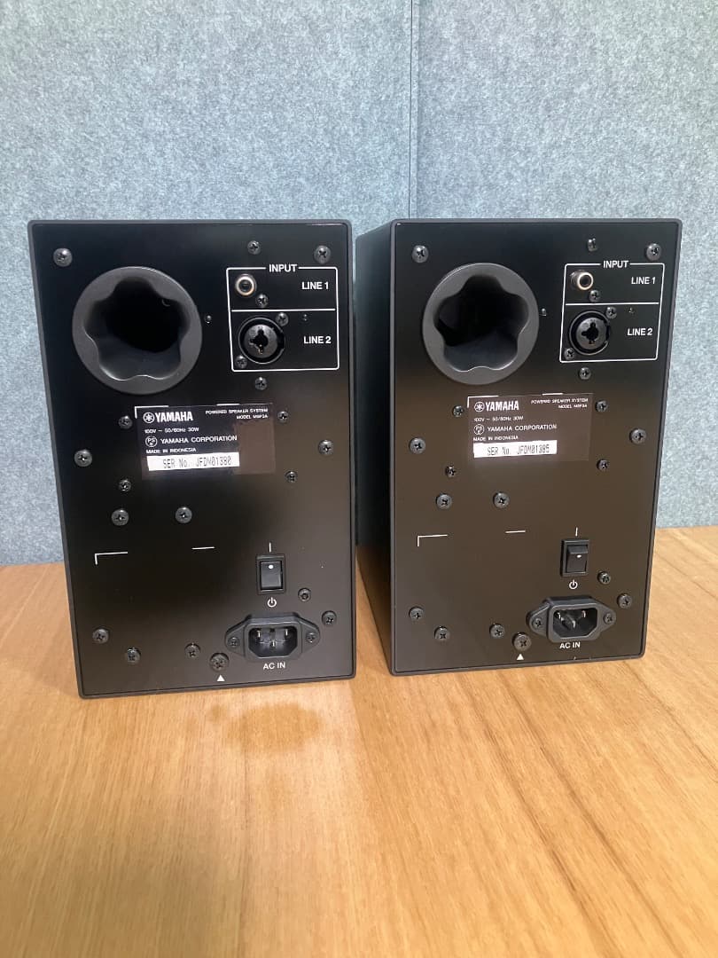 【新品同様】YAMAHA MSP3A 　×2台セット