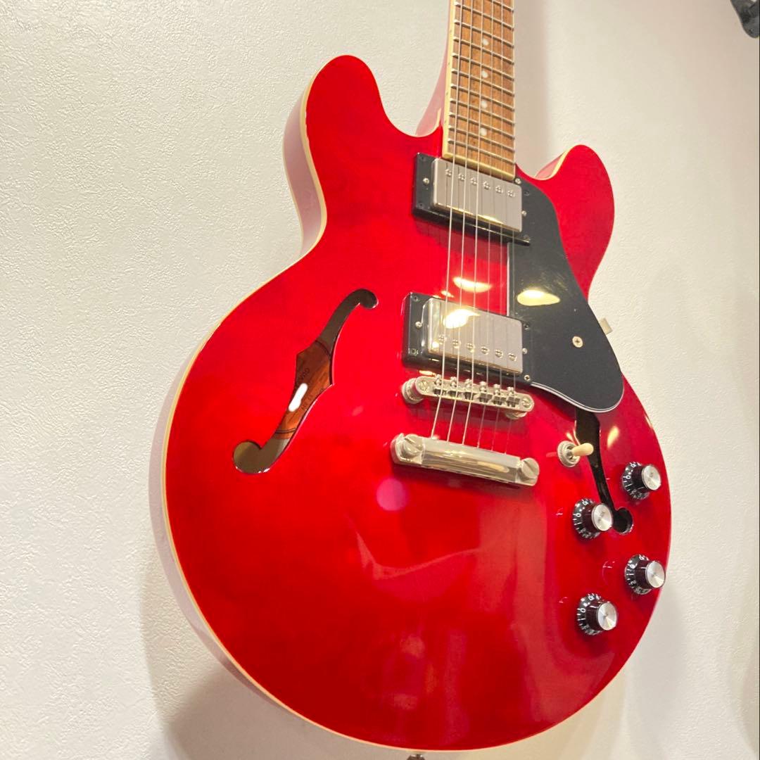 epiphone ES 339 チェリーレッド　 グローバーペグ　美品
