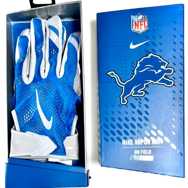 NIKE VAPOR KNIT ライオンズ アメフト グローブ Lサイズ【新品