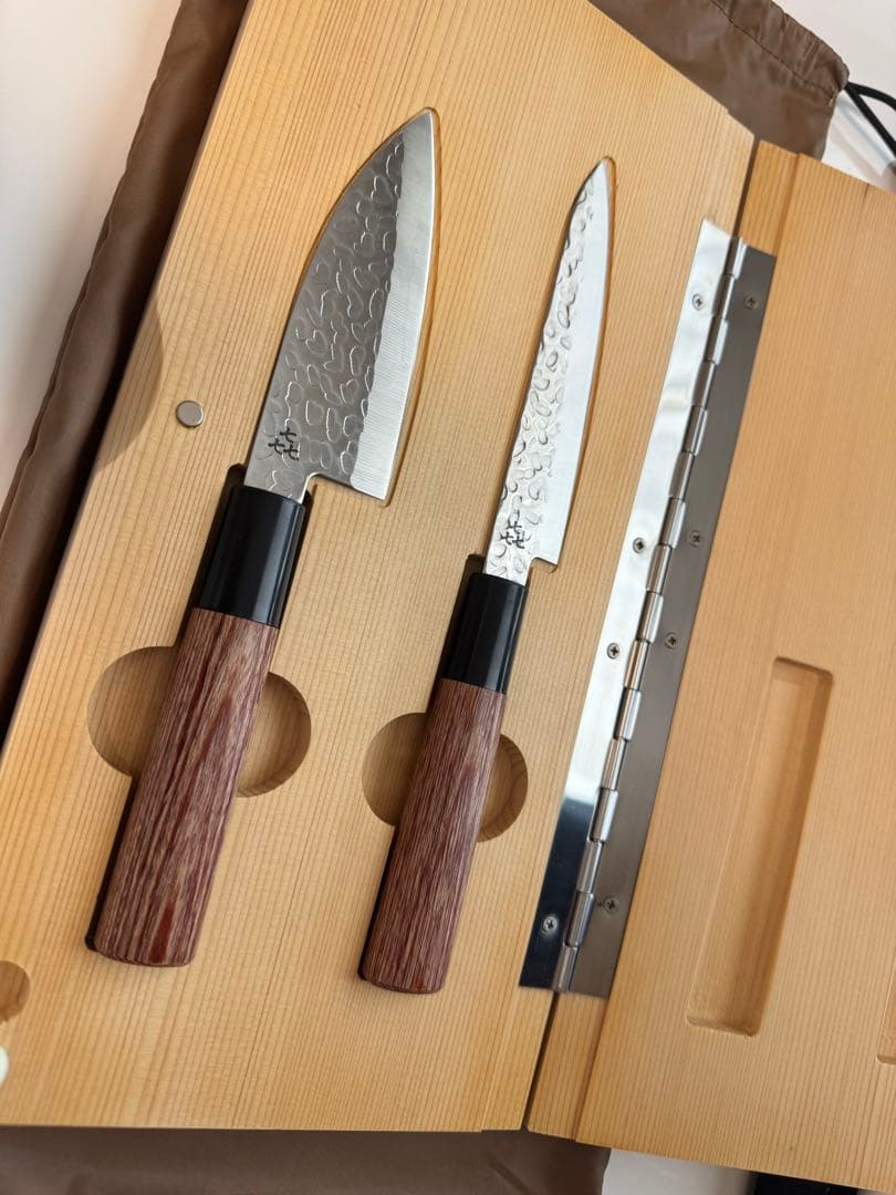 【新品未使用】包丁　まな板　セット　アウトドア