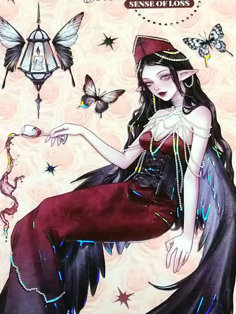 残量確認✩再販J959＃坠落天使(贝壳光)shine切り売り海外人物マステ女の子