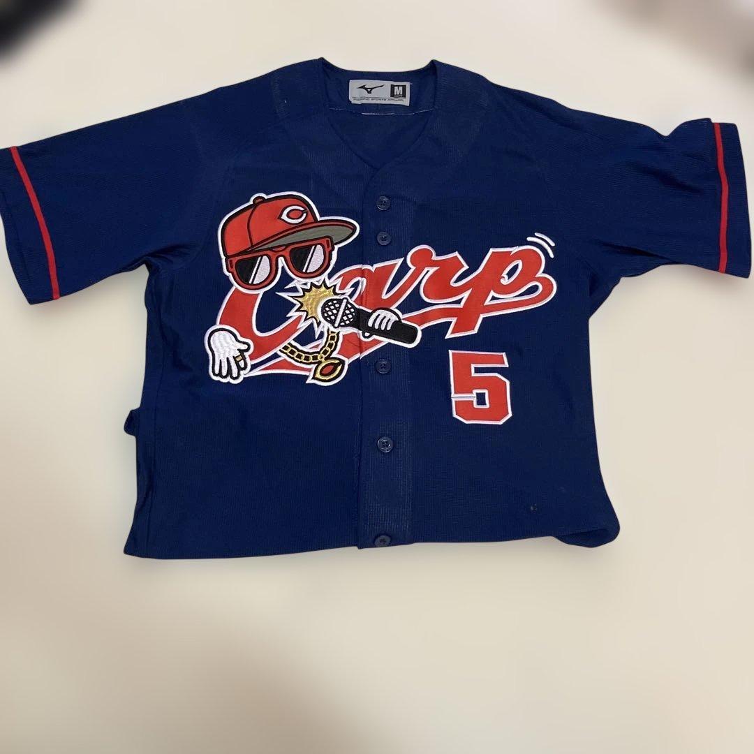 Carp 広島カープ　本革スタジアムジャンパー　M おまけ付き