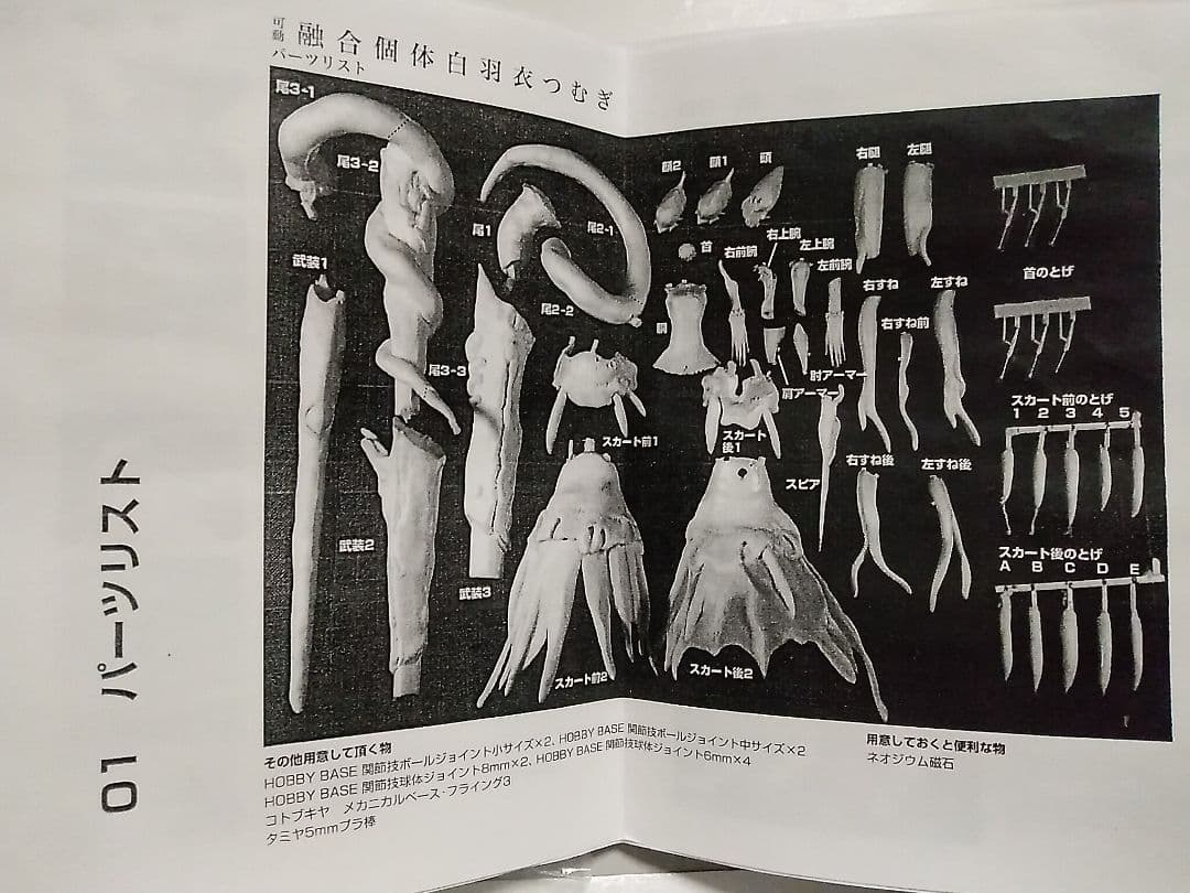 RAMPAGE GHOST白羽衣つむぎ ガレージキット