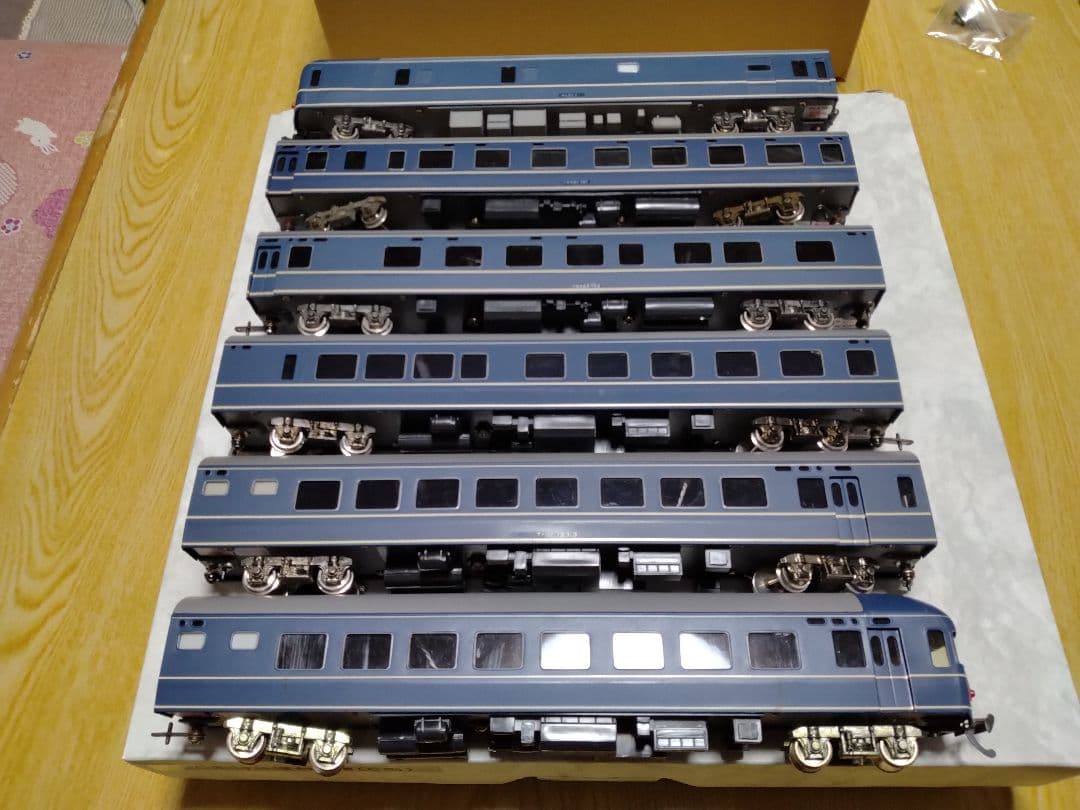 カツミ　HO　20系客車6両　ブラスモデル