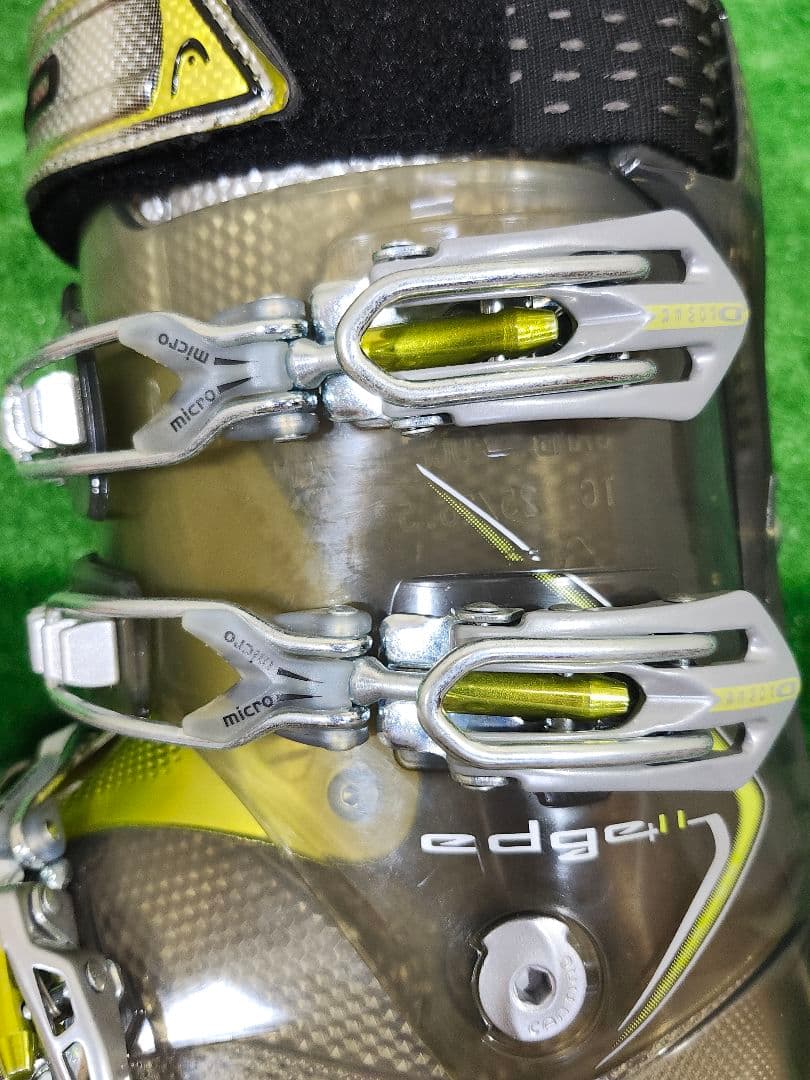 HEAD edge 11 クリアー/イエロー　25.0-25.5 スキーブーツ