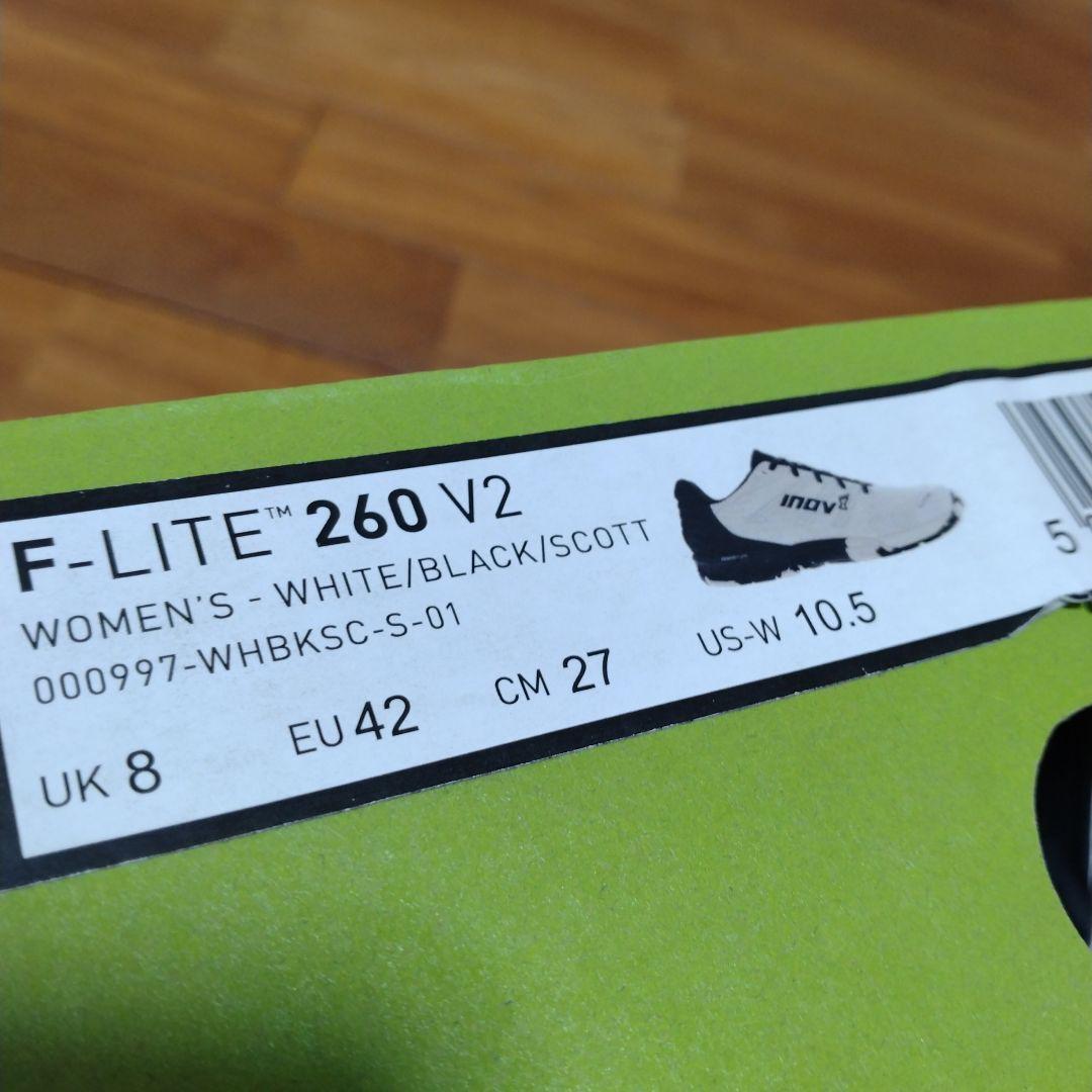 新品最終廃盤海外レアInov-8イノヴェイ F-Lite260V2 27.0cm