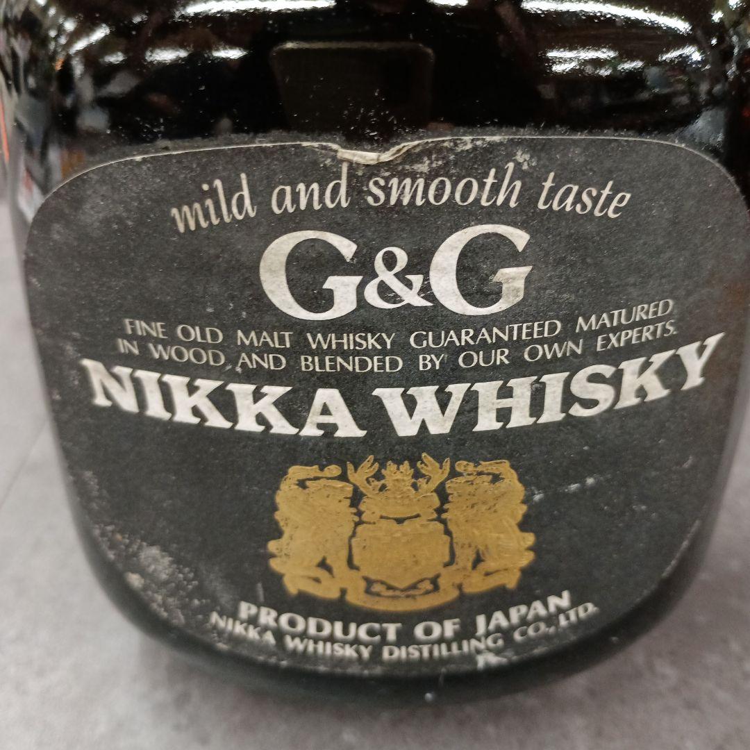 NIKKA WHISKY G&G Gold & Gold 2本セット　未開栓