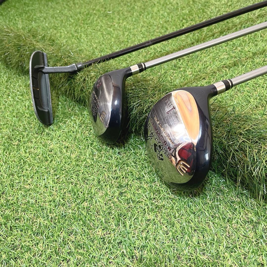 美品 ミエコウエサコ 可愛い 初心者オススメ レディースゴルフクラブ10本セット